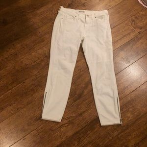Madewell white Jeans